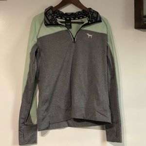 Victoria secret PINK quarter zip tunic